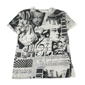 Vintage Contempo Beethoven AOP Music Tee L